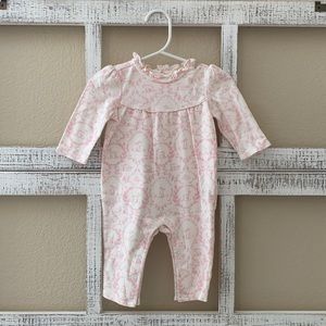 Janie and Jack baby girl’s one piece outfit.